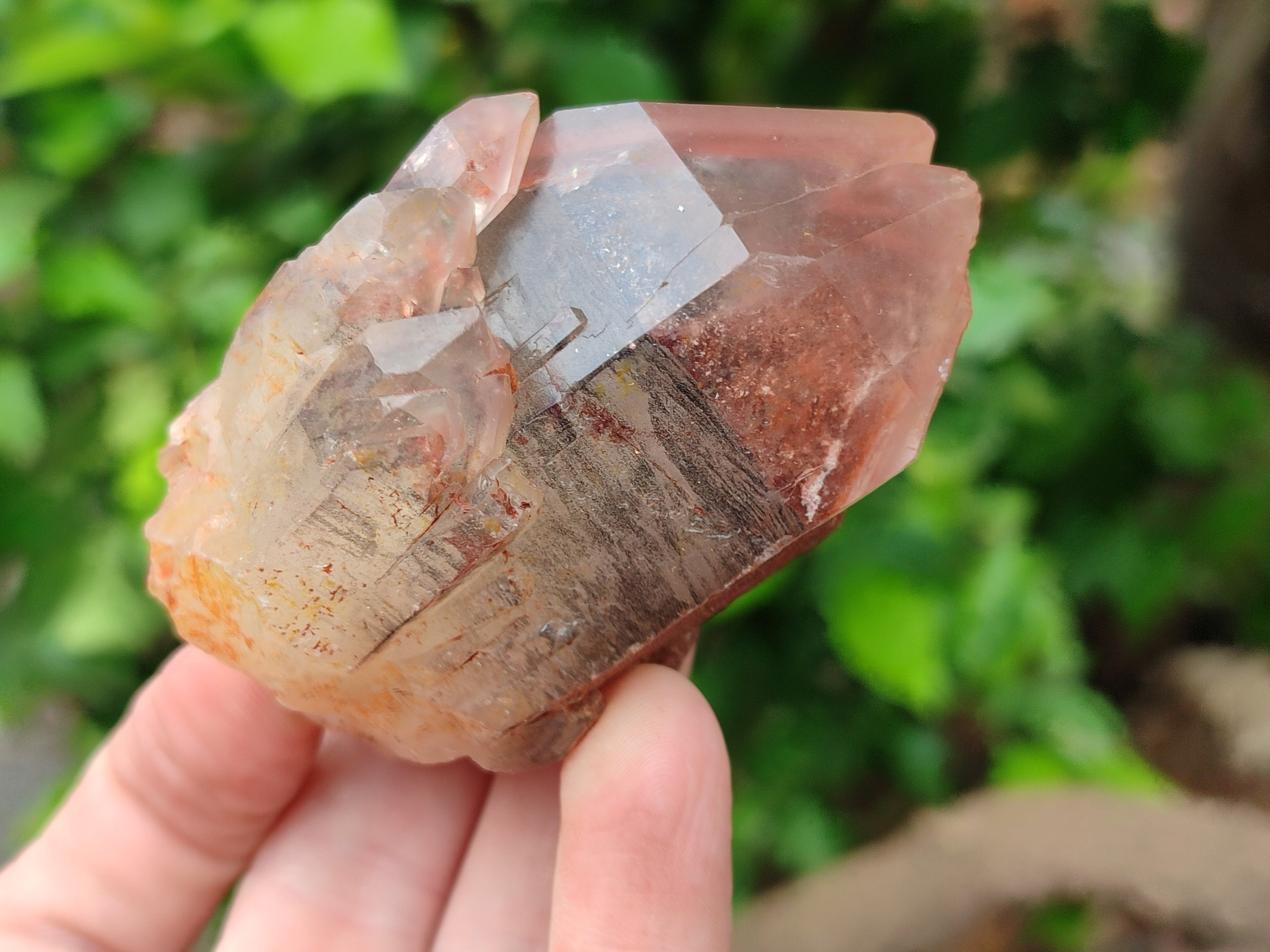 Natural Red Hematoid Quartz Clusters x 12 From Karoi, Zimbabwe - Toprock Gemstones and Minerals 