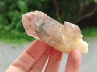 Natural Red Hematoid Quartz Clusters x 12 From Karoi, Zimbabwe