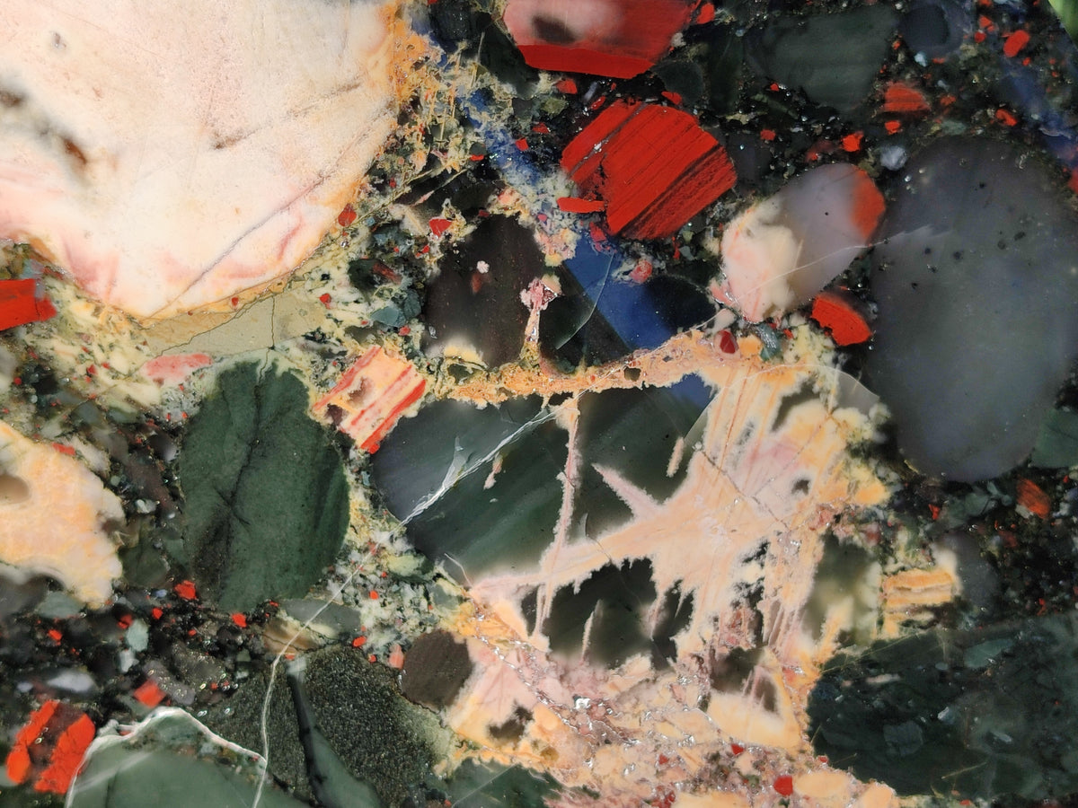 Polished Extra Large A Grade Bloodstone Display Piece x 1 From Swaziland - Toprock Gemstones and Minerals 