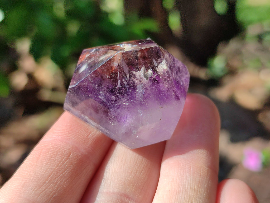 Polished Smokey Amethyst Quartz Crystals x 20 From Madagascar - Toprock Gemstones and Minerals 
