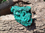 Natural Silky Malachite Specimens x 6 From Kasompe, Congo - Toprock Gemstones and Minerals 