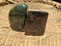 Polished Ruby Corundum In Chrome Verdite Free Forms x 6 From Zimbabwe - Toprock Gemstones and Minerals 