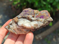 Natural Metallic Purpurite Cobbed Specimens x 8 From Erongo, Namibia - Toprock Gemstones and Minerals 