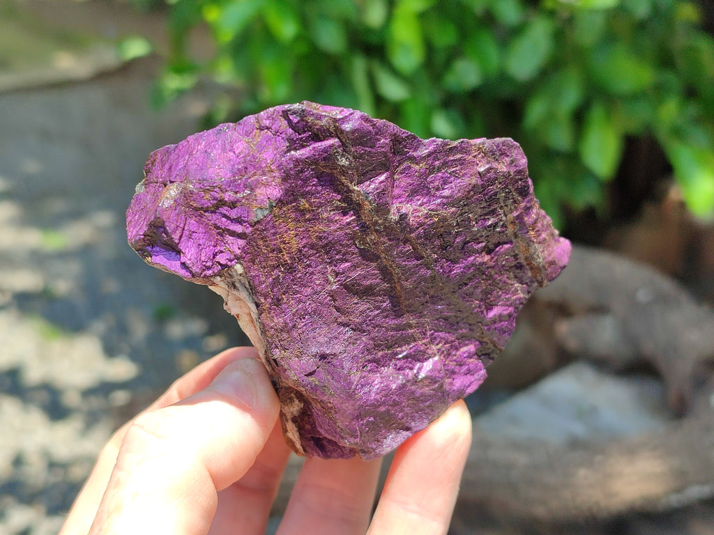 Natural Metallic Purpurite Cobbed Specimens x 8 From Erongo, Namibia - Toprock Gemstones and Minerals 