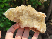 Natural Limonite Quartz Clusters x 5 From Solwezi, Zambia - Toprock Gemstones and Minerals 
