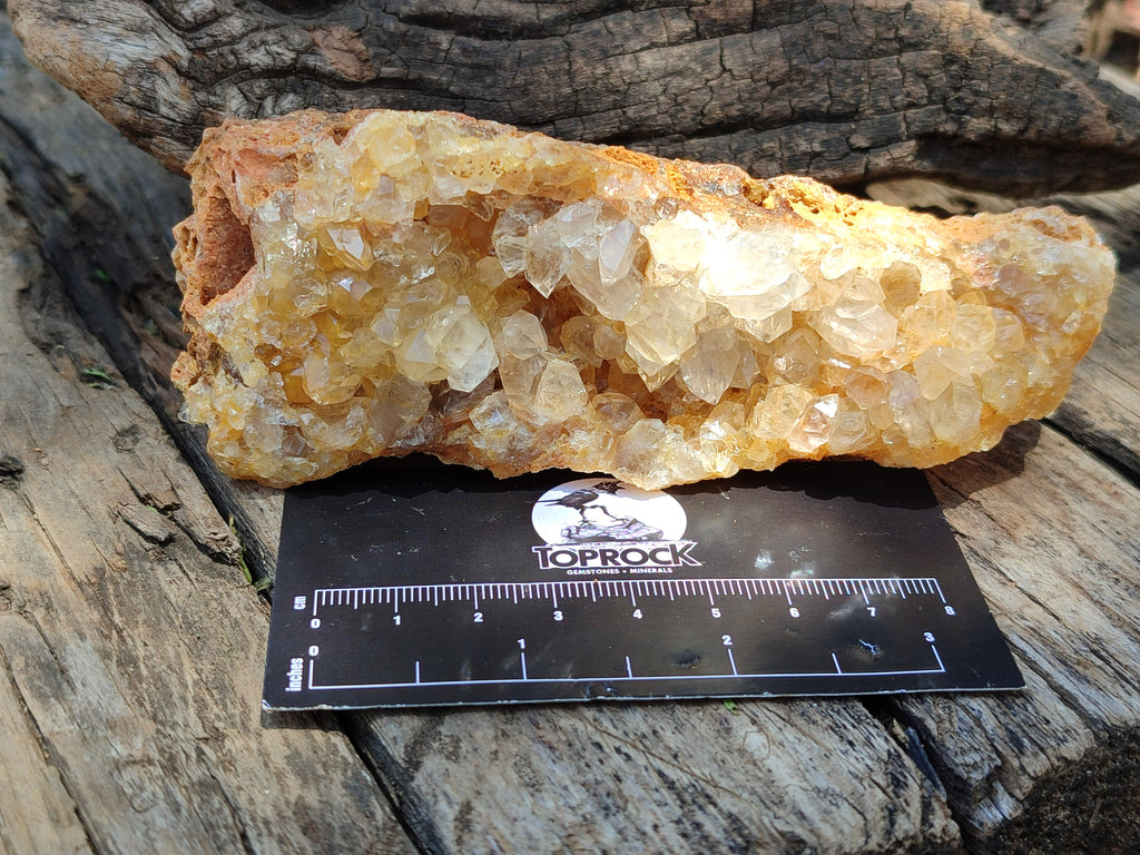 Natural Limonite Quartz Clusters x 12 From Solwezi, Zambia - Toprock Gemstones and Minerals 