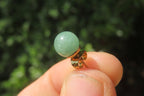 Polished Pair of Aventurine Stud Earrings - Sold per Pair - From Zimbabwe - Toprock Gemstones and Minerals 