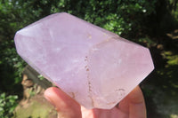 Polished Window Amethyst Quartz Crystals x 2 From Akansobe, Madagascar - Toprock Gemstones and Minerals 