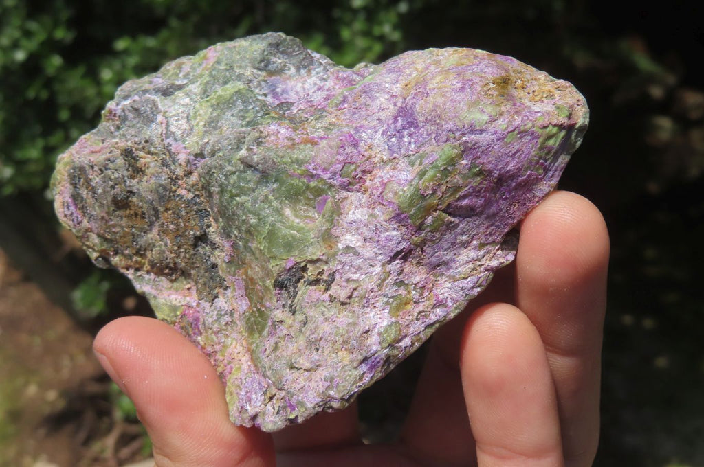 Natural Stichtite Cobbed Specimens x 12 From Barberton, South Africa - Toprock Gemstones and Minerals 