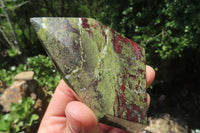 Polished Bastite Dragons Blood Stone Points x 4 From Tshipise, South Africa - Toprock Gemstones and Minerals 
