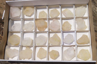 Natural Quartz Crystal Specimens x 24 From Madagascar - Toprock Gemstones and Minerals 