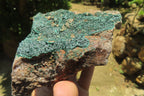 Natural Botryoidal Malachite Specimens x 3 From Tenke Fungurume, Congo - Toprock Gemstones and Minerals 