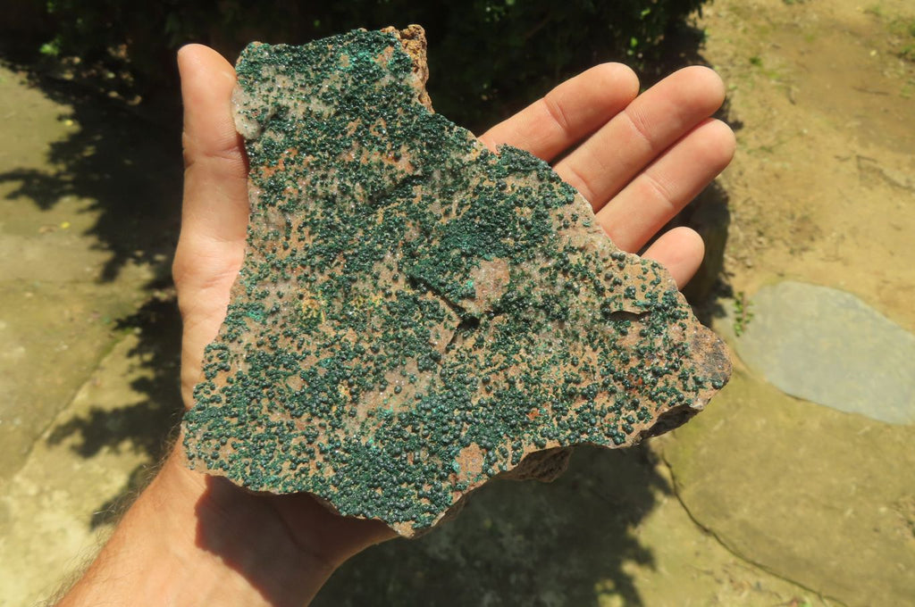 Natural Botryoidal Malachite Specimens x 3 From Tenke Fungurume, Congo - Toprock Gemstones and Minerals 