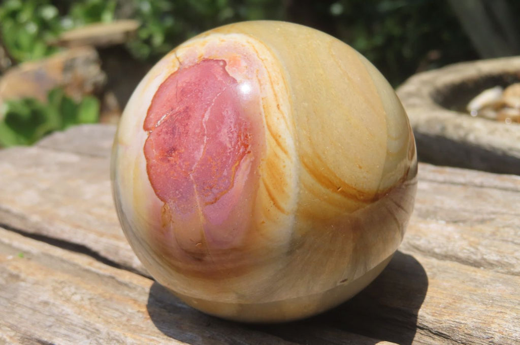 Polished Polychrome Jasper Spheres x 3 From Madagascar - Toprock Gemstones and Minerals 