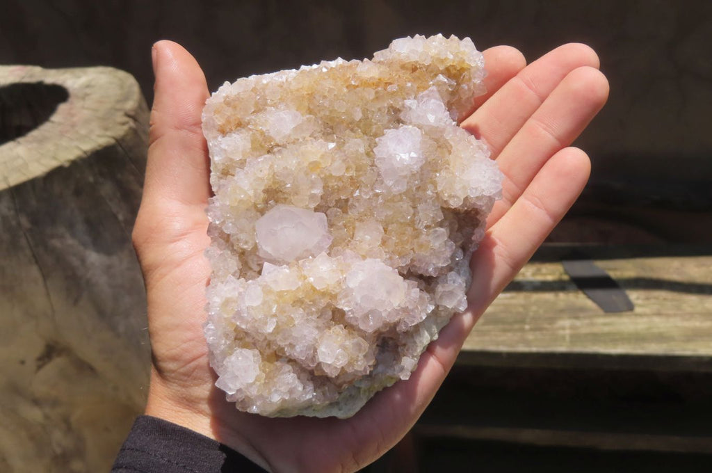 Natural Spirit Quartz Clusters x 4 From Boekenhouthoek, South Africa - Toprock Gemstones and Minerals 