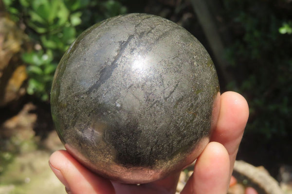 Polished Pharaoh Stone Spheres x 3 From Zimbabwe - Toprock Gemstones and Minerals 