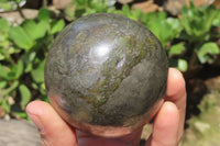 Polished Pharaoh Stone Spheres x 3 From Zimbabwe - Toprock Gemstones and Minerals 