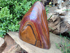 Polished Banded Tiger Iron Jasper Free Form x 1 From Northern Cape, South Africa - Toprock Gemstones and Minerals 