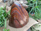 Polished Banded Tiger Iron Jasper Free Form x 1 From Northern Cape, South Africa - Toprock Gemstones and Minerals 