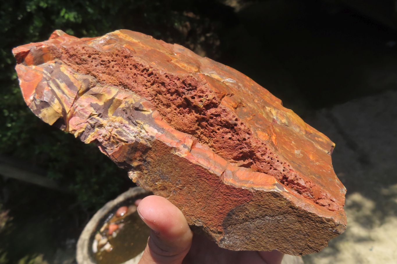 Natural Nguni Jasper Cobbed Specimens x 3 From Prieska, South Africa - Toprock Gemstones and Minerals 