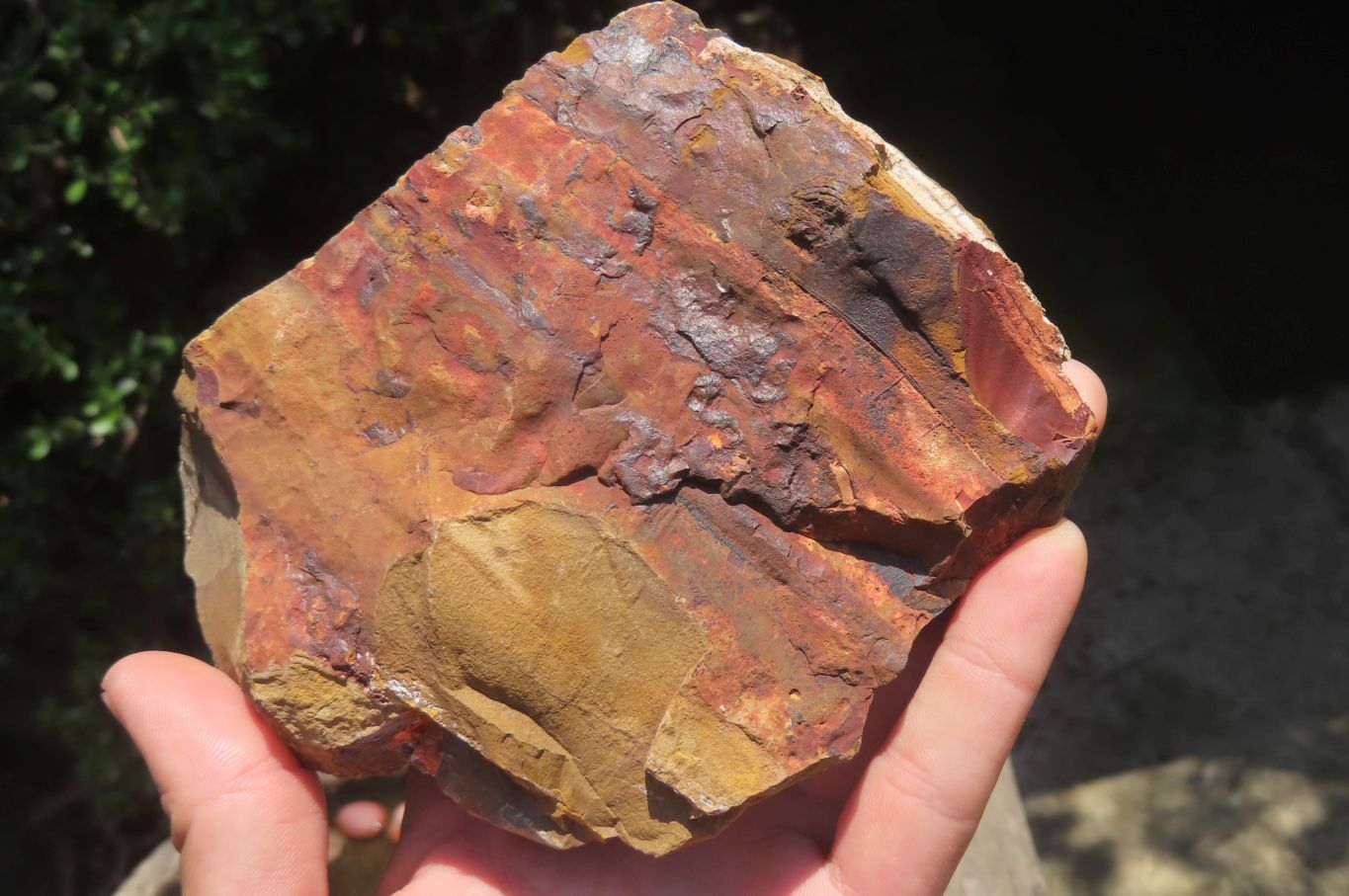 Natural Nguni Jasper Cobbed Specimens x 3 From Prieska, South Africa - Toprock Gemstones and Minerals 