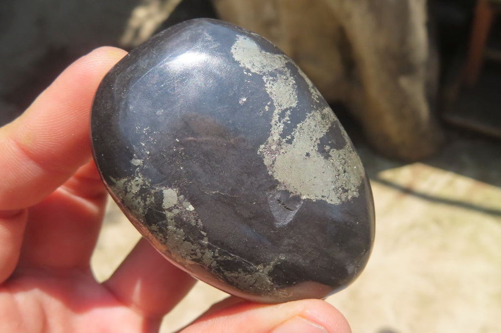 Polished Pharaoh Stone Palm Stones x 6 From Zimbabwe - Toprock Gemstones and Minerals 