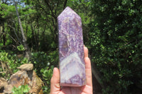 Polished Lepidolite Points x 2 From Madagascar - Toprock Gemstones and Minerals 