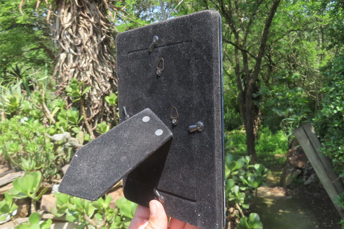 Hand Made Dumortierite Picture Frame in Box - Sold per Item - From Mozambique - Toprock Gemstones and Minerals 