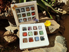 Polished Mixed Box Of 12 Gemstone Pendants - Sold Per Box - From Southern Africa - Toprock Gemstones and Minerals 