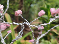 Hand Made Pink Rubellite Tourmaline Copper Wire Wrap Tree x 1 From KwaZulu Natal, South Africa - Toprock Gemstones and Minerals 