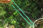 Polished Malachite Ball Shaped Beaded Necklace - Sold Per Item- From Congo - Toprock Gemstones and Minerals 