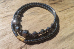 Polished Hematite Beaded Choker - Sold Per Item - From Southern Africa - Toprock Gemstones and Minerals 