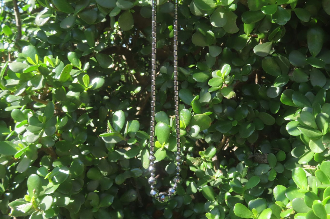 Polished Hematite Beaded Choker - Sold Per Item - From Southern Africa - Toprock Gemstones and Minerals 