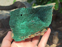 Natural Botryoidal Malachite Specimens x 2 From Tenke Fungurume, Congo - Toprock Gemstones and Minerals 