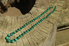 Polished Malachite Ball Shaped Mixed Size Beaded Necklace - Sold Per Item- From Congo - Toprock Gemstones and Minerals 