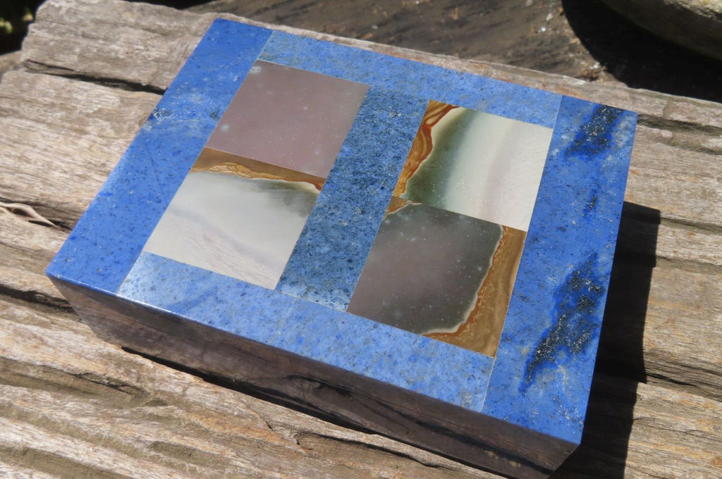 Hand Made Jewellery Box x 1 From Mozambique - Toprock Gemstones and Minerals 
