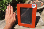 Hand Made Red Jasper Picture Frame x 1 From South Africa - Toprock Gemstones and Minerals 