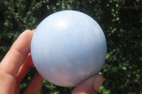 Polished Blue Calcite  Spheres - Sold per Item - From Madagascar - Toprock Gemstones and Minerals 