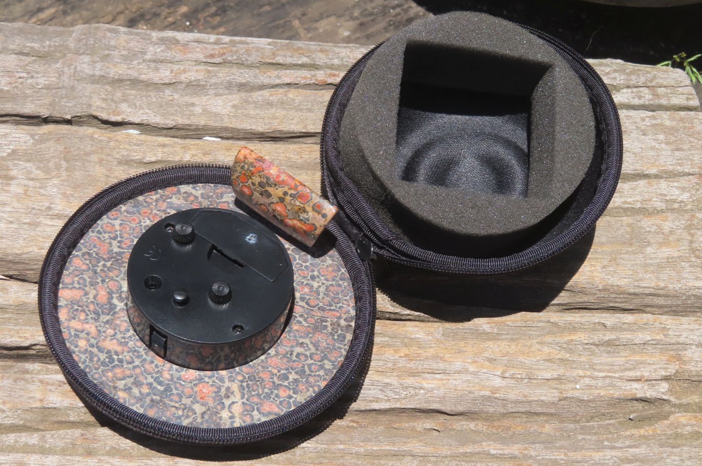 Polished Classic Snakeskin Rhyolite Jasper Alarm Clock - Sold Per Item - From Australia - Toprock Gemstones and Minerals 