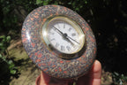 Polished Classic Snakeskin Rhyolite Jasper Alarm Clock - Sold Per Item - From Australia - Toprock Gemstones and Minerals 