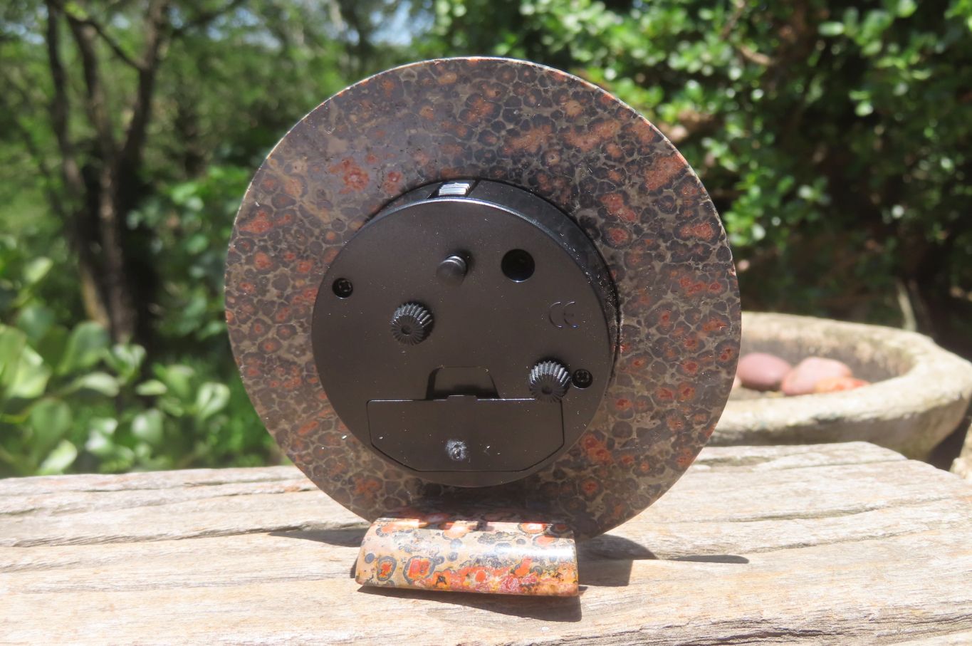 Polished Classic Snakeskin Rhyolite Jasper Alarm Clock - Sold Per Item - From Australia - Toprock Gemstones and Minerals 