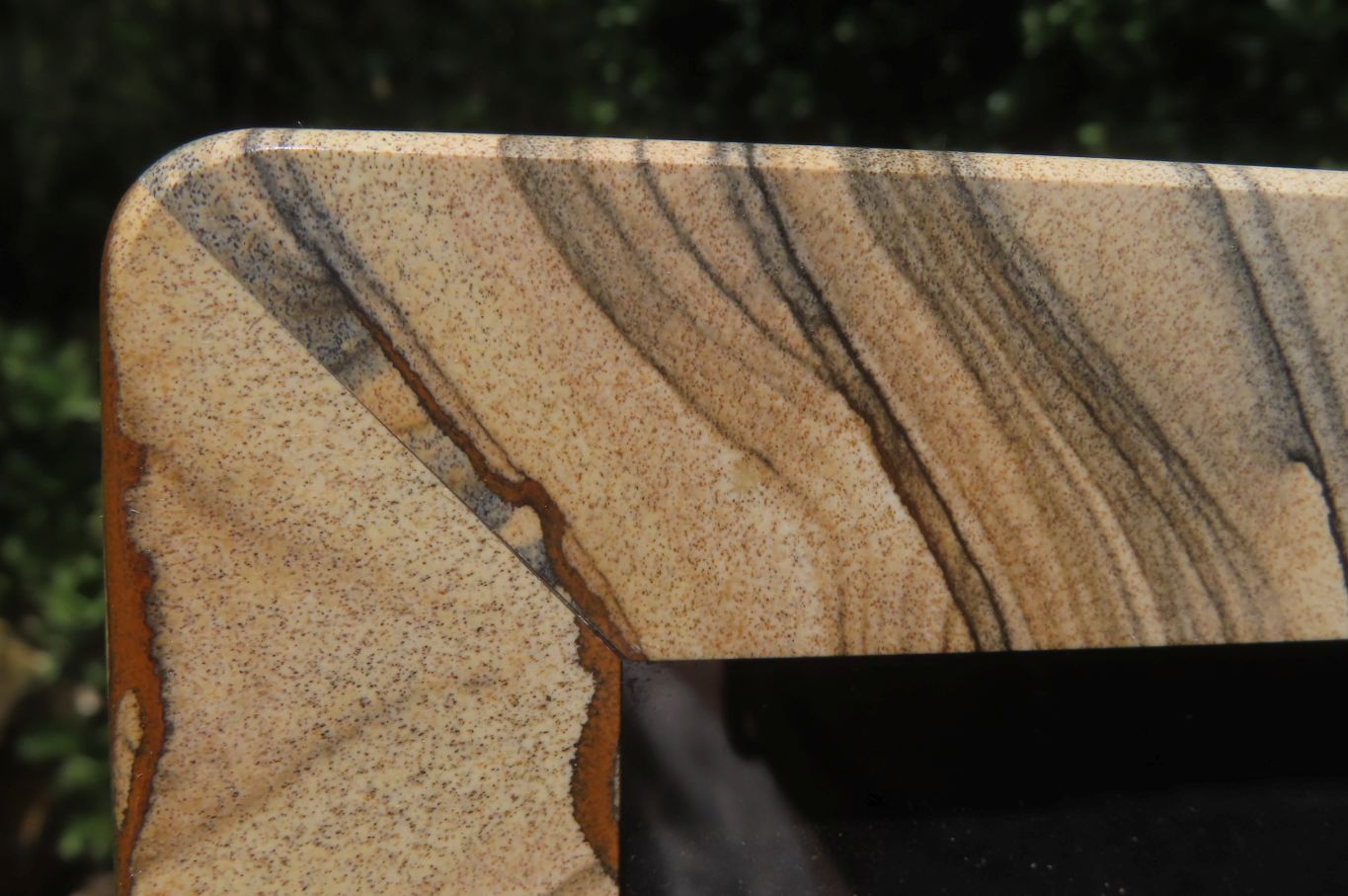 Hand Made Picture Stone Picture Frame x 1 From Namibia - Toprock Gemstones and Minerals 