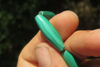 Polished Small Malachite Barrel Shaped Beaded Necklace - Sold Per Item - From Congo - Toprock Gemstones and Minerals 