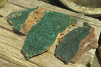 Natural Botryoidal Malachite Specimens x 3 From Tenke Fungurume, Congo - Toprock Gemstones and Minerals 