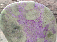 Polished Stichtite Standing Free Forms x 2 From Barberton, South Africa - Toprock Gemstones and Minerals 