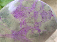 Polished Stichtite Standing Free Forms x 2 From Barberton, South Africa - Toprock Gemstones and Minerals 