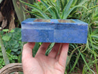Hand Made Dumortierite Jewellery Box x 1 From Mozambique - Toprock Gemstones and Minerals 