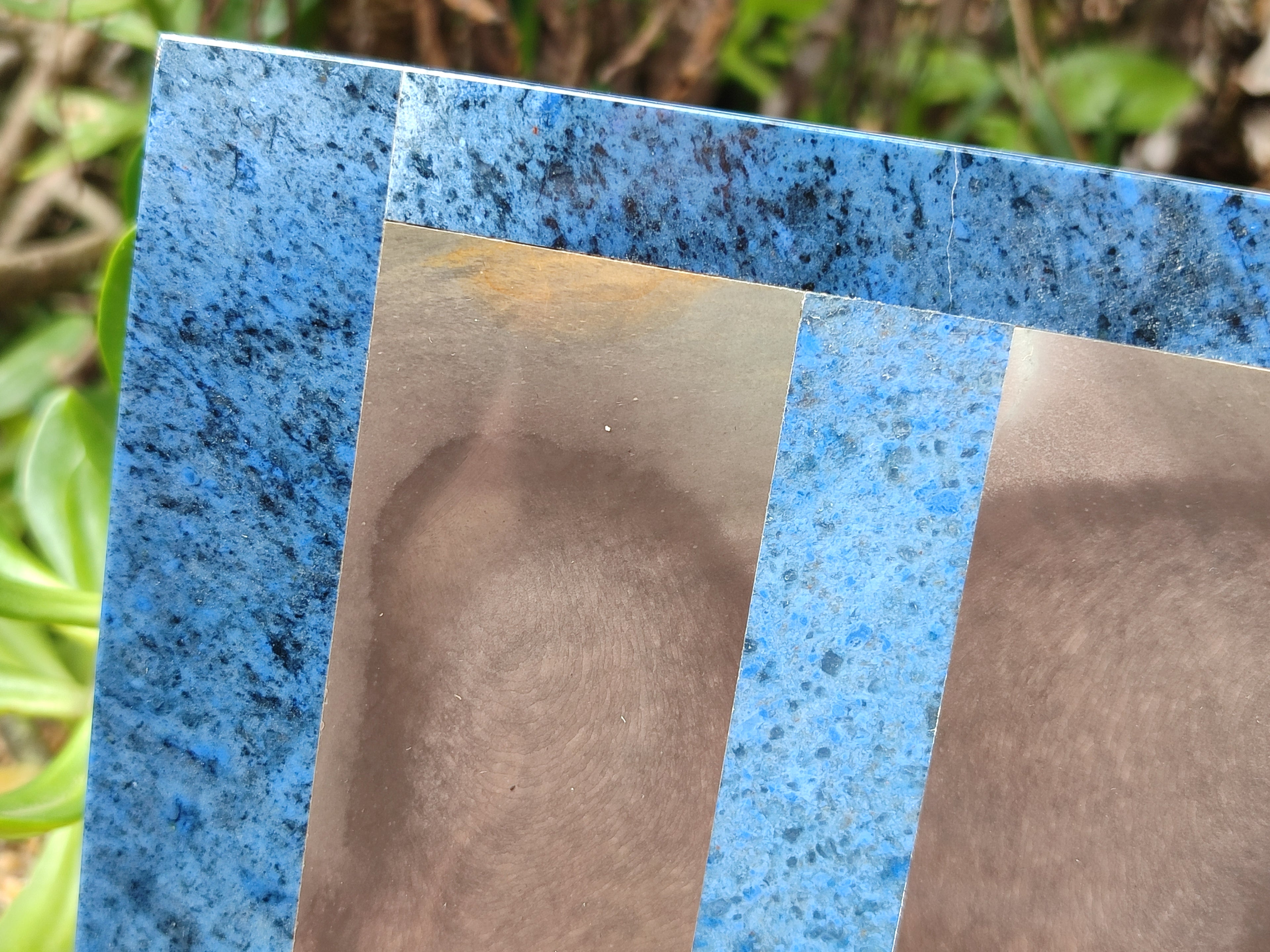 Hand Made Dumortierite Jewellery Box x 1 From Mozambique - Toprock Gemstones and Minerals 