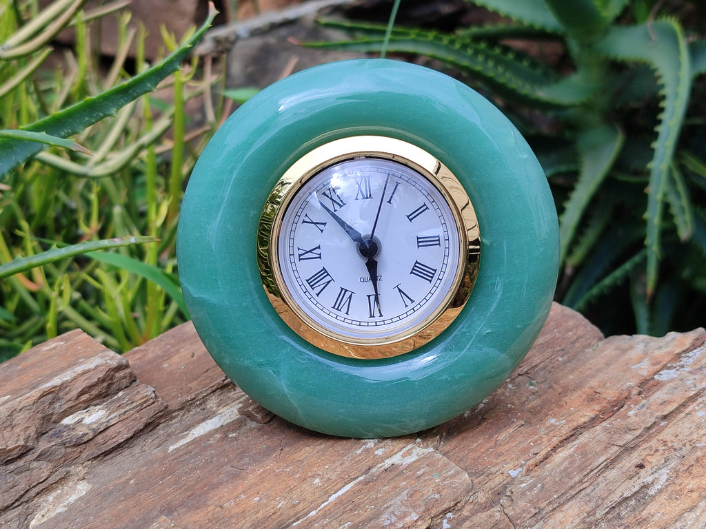 Polished Aventurine Alarm Clock - Sold Per Item - From Zimbabwe - Toprock Gemstones and Minerals 