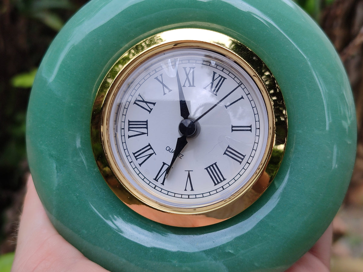 Polished Aventurine Alarm Clock - Sold Per Item - From Zimbabwe - Toprock Gemstones and Minerals 